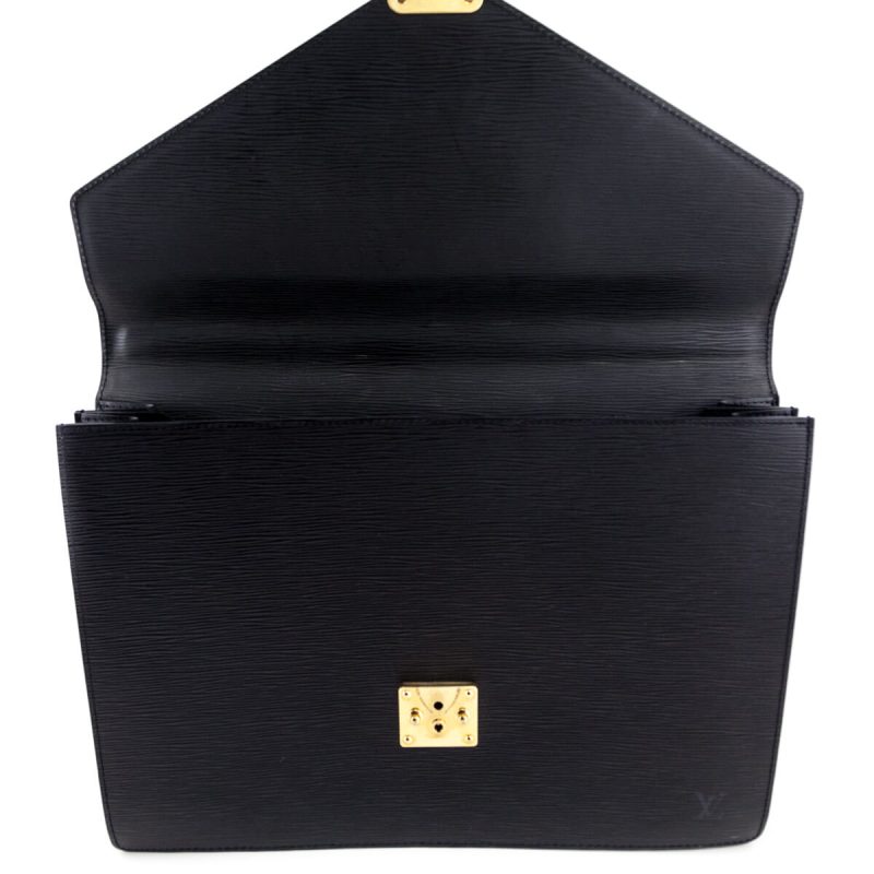 Louis Vuitton Black Epi Leather Pochette Accessoires - Image 10