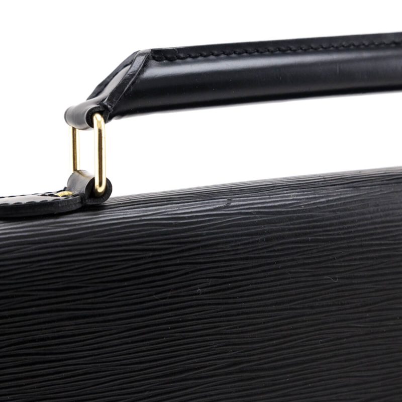 Louis Vuitton Black Epi Leather Pochette Accessoires - Image 6