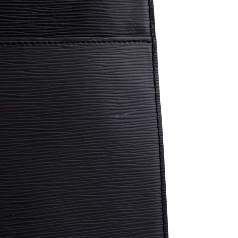 Louis Vuitton Black Epi Leather Pochette Accessoires - Image 9