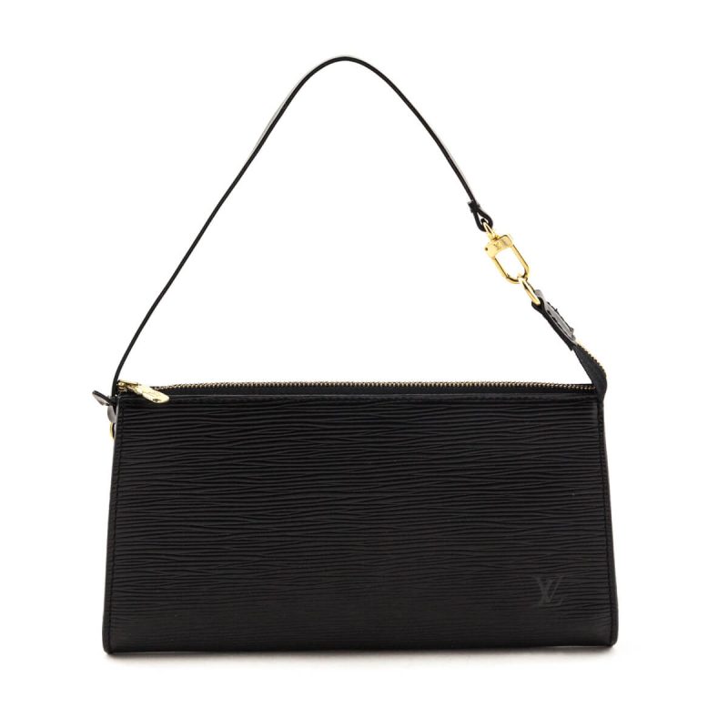 Louis Vuitton Black Epi Zippy Wallet