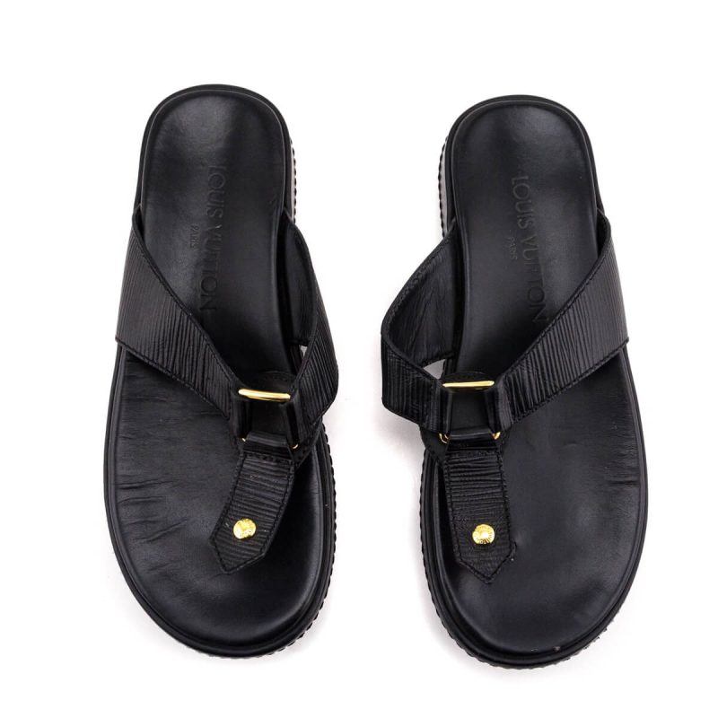 Louis Vuitton Black Epi Twist Belt Size S - Image 2