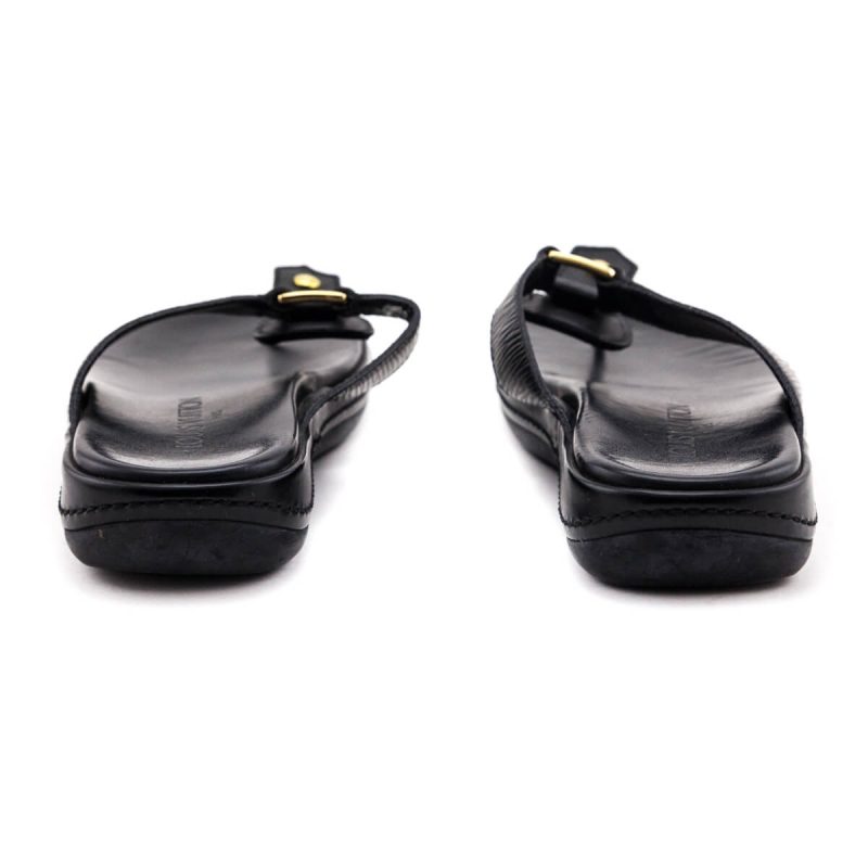 Louis Vuitton Black Epi Twist Belt Size S - Image 4