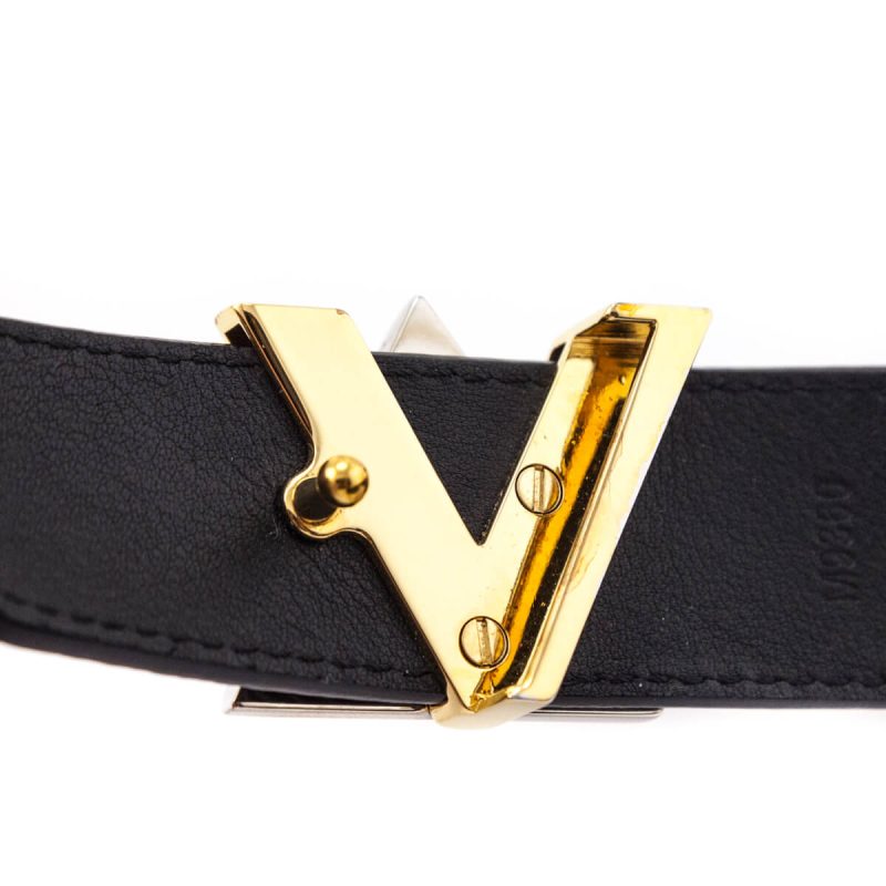 Louis Vuitton Black Epi Vintage Pochette Accessoires 24 Bag - Image 6