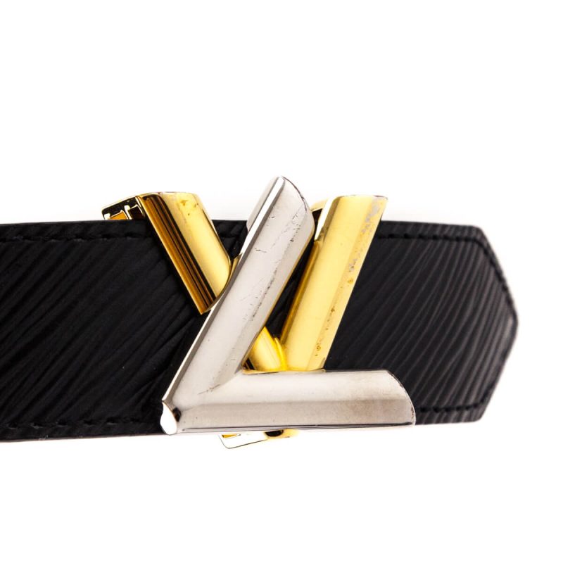 Louis Vuitton Black Epi Vintage Pochette Accessoires 24 Bag - Image 4