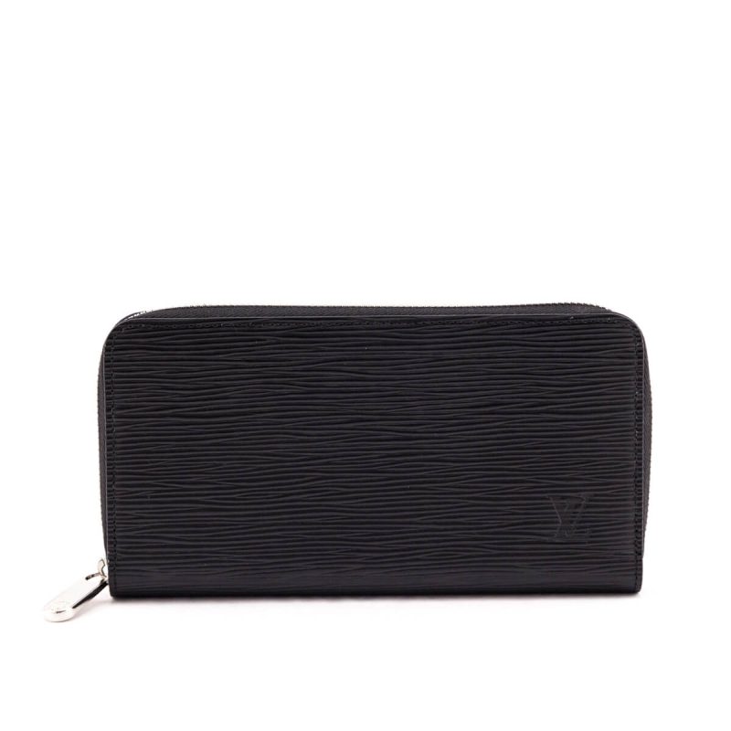 Louis Vuitton Black Epi Zippy Wallet
