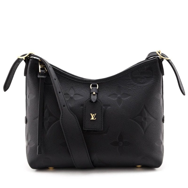 Louis Vuitton Black Monogram Empreinte Charms Card Holder