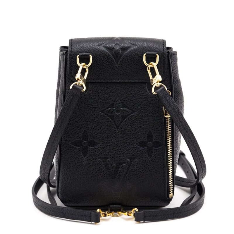 Louis Vuitton Black Monogram Empreinte Mazarine PM Bag - Image 3