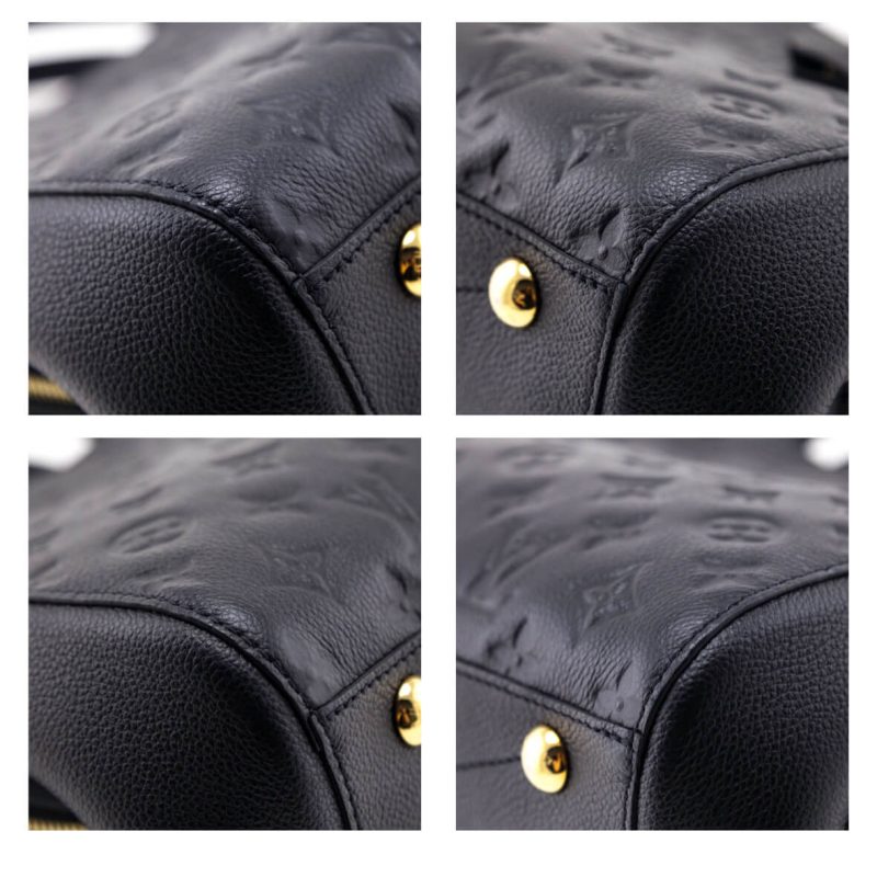 Louis Vuitton Black Monogram Empreinte Multi Pochette Accessoires - Image 5