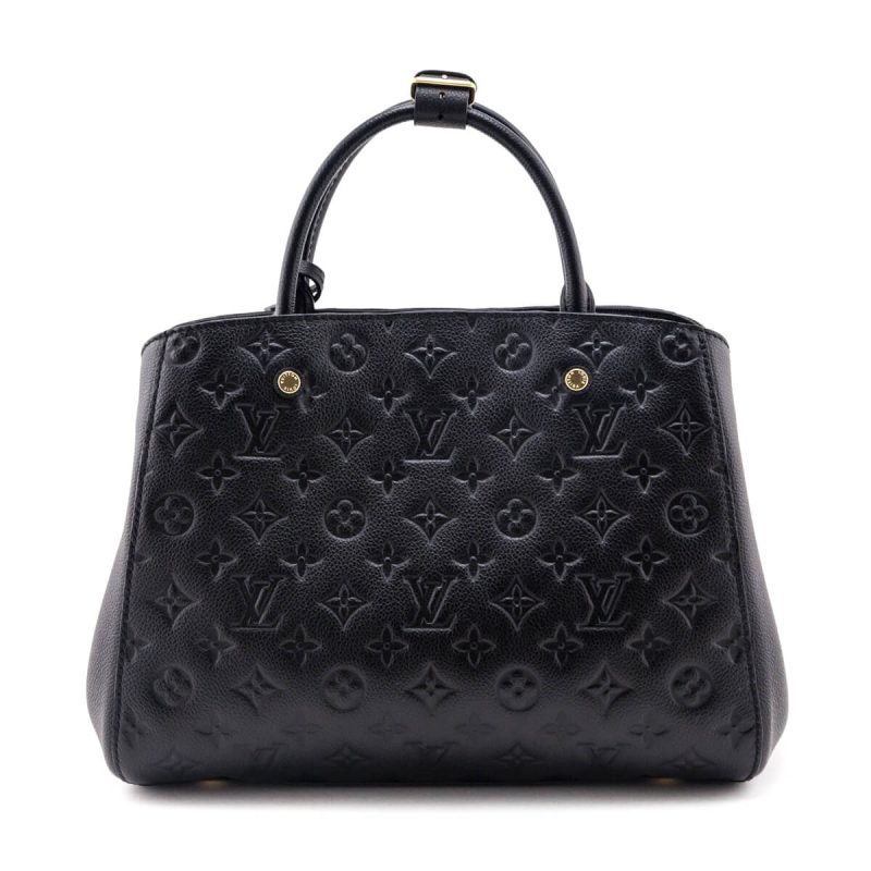 Louis Vuitton Black Monogram Empreinte Multi Pochette Accessoires - Image 3