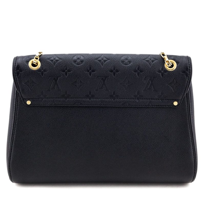 Louis Vuitton Black Monogram Empreinte Saint Germain MM Bag - Image 3