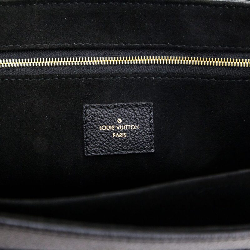Louis Vuitton Black Monogram Empreinte Saint Germain MM Bag - Image 8