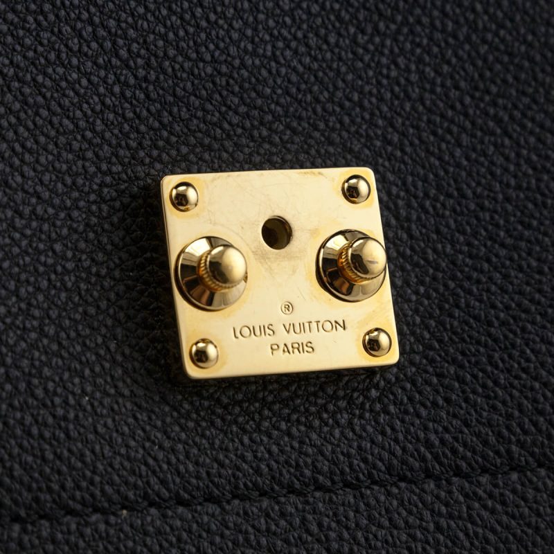 Louis Vuitton Black Monogram Empreinte Saint Germain MM Bag - Image 6
