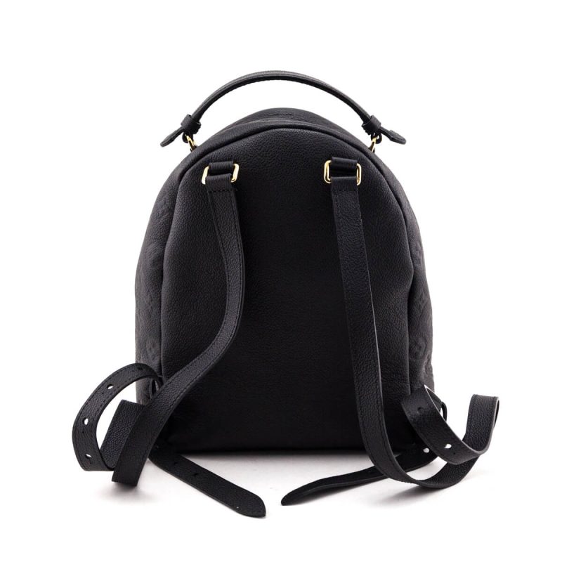 Louis Vuitton Black Monogram Empreinte Speedy 20 Bandouliere Bag - Image 3