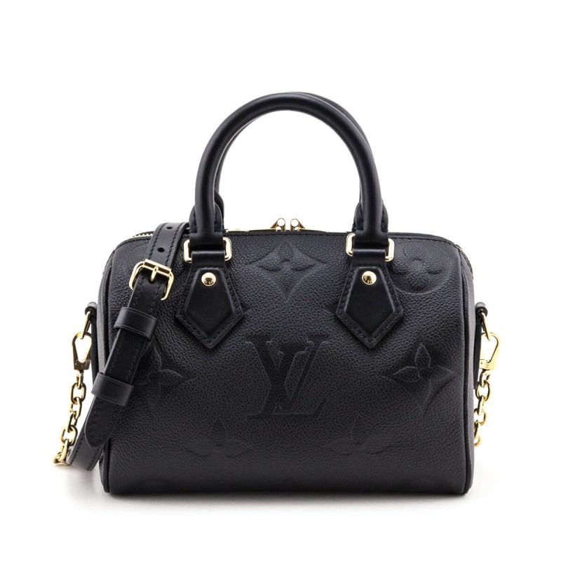 Louis Vuitton Black Monogram Empreinte Twinset Bag