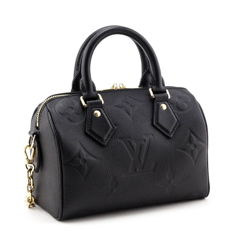 Louis Vuitton Black Monogram Empreinte Twinset Bag - Image 2