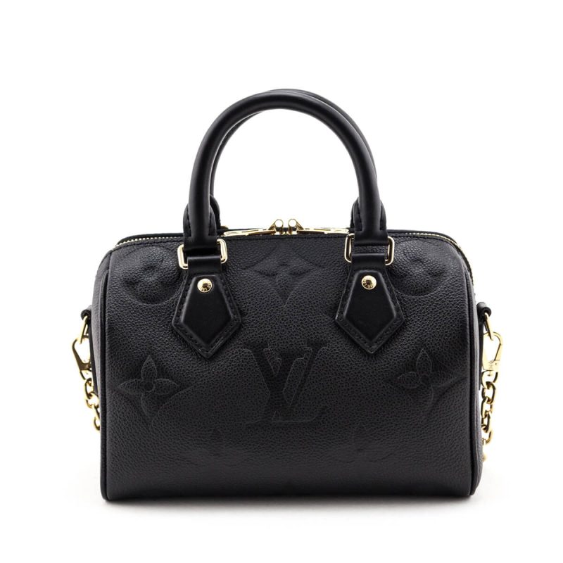 Louis Vuitton Black Monogram Empreinte Twinset Bag - Image 3