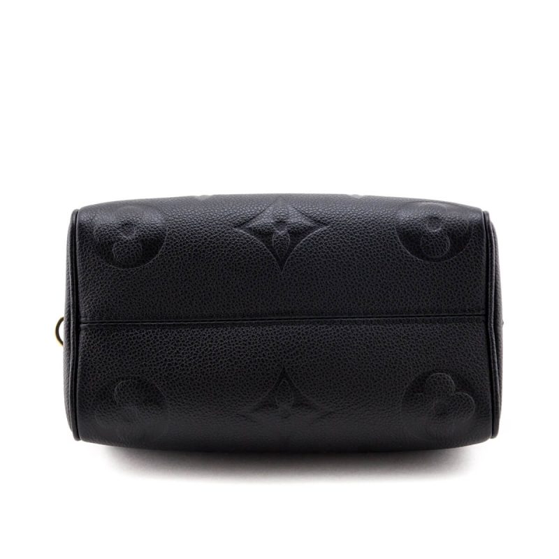 Louis Vuitton Black Monogram Empreinte Twinset Bag - Image 4