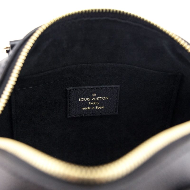 Louis Vuitton Black Monogram Empreinte Twinset Bag - Image 6