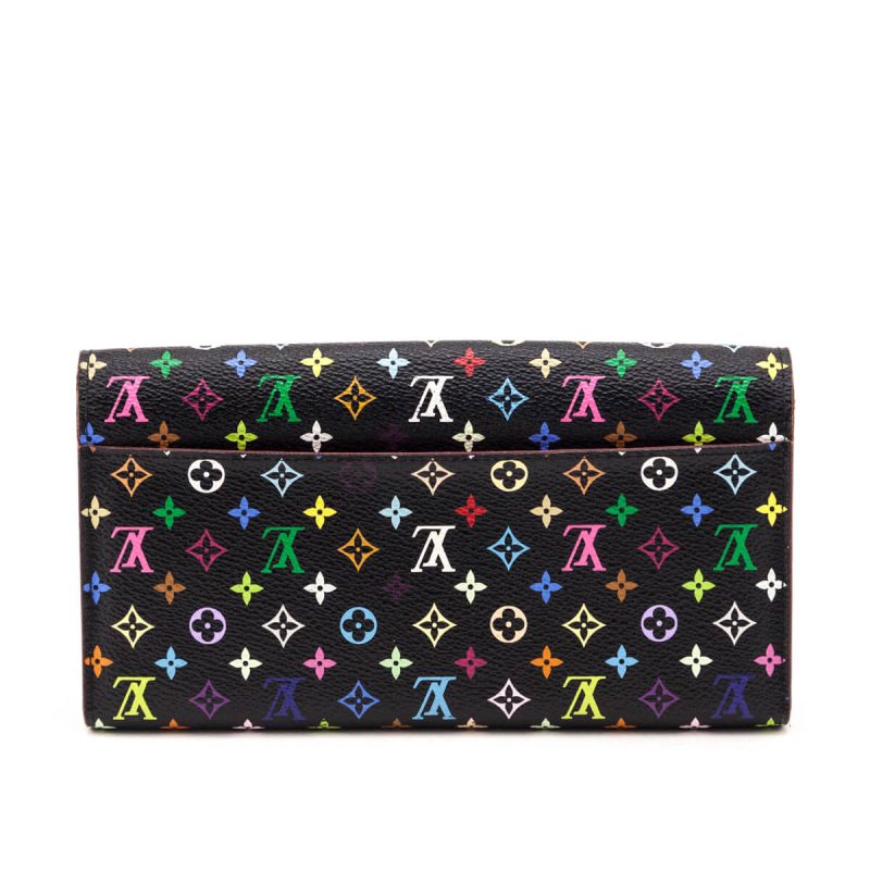 Louis Vuitton Black Monogram Petite Malle Bag - Image 3