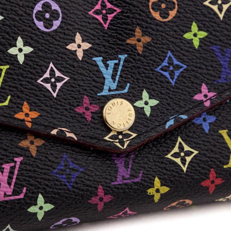 Louis Vuitton Black Monogram Petite Malle Bag - Image 6