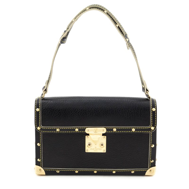 Louis Vuitton Black Suhali Le Radieux Bag