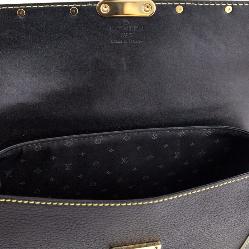 Louis Vuitton Black Suhali Le Radieux Bag - Image 8