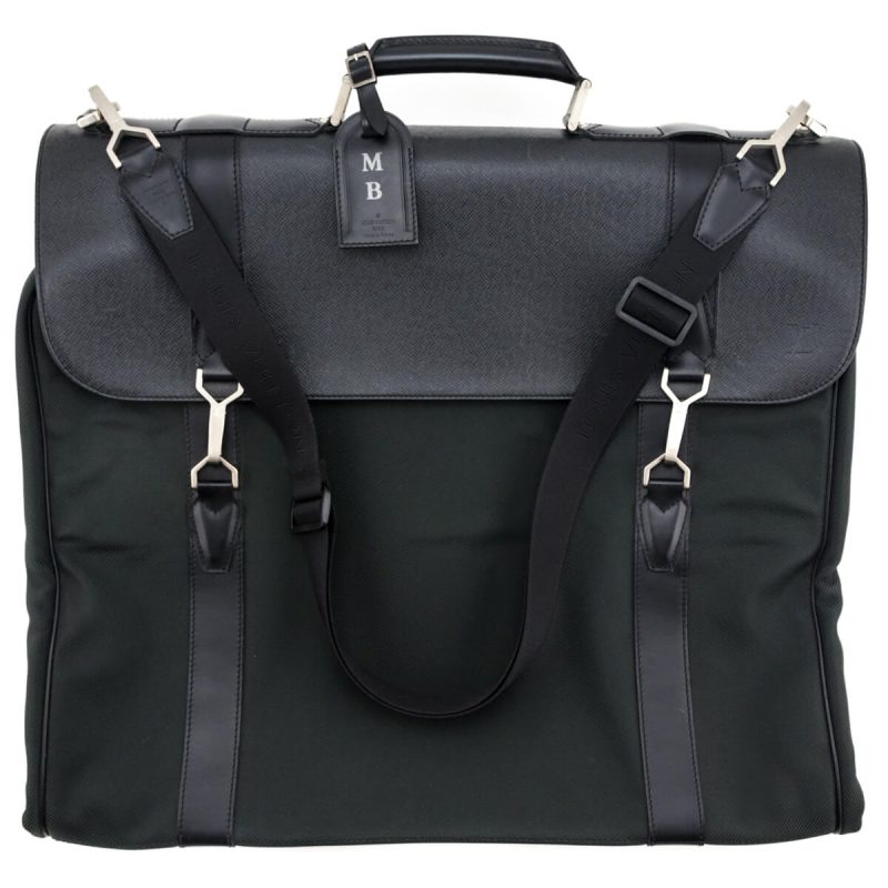 Louis Vuitton Black Taiga Odessa Briefcase