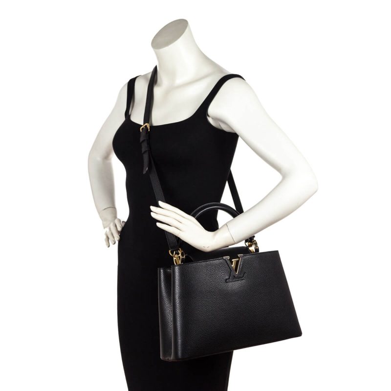 Louis Vuitton Black Taurillon City Steamer GM - Image 13