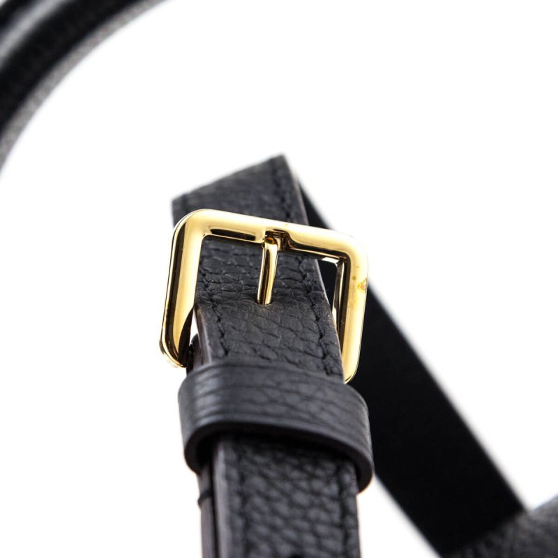 Louis Vuitton Black Taurillon City Steamer GM - Image 8