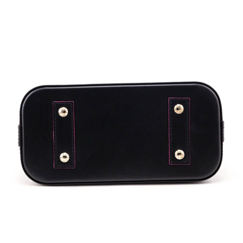 Louis Vuitton Black & Hot Pink Epi Saint Cloud NM - Image 4
