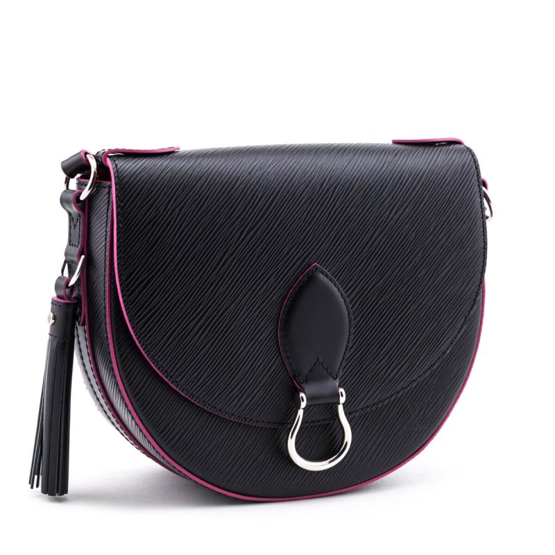 Louis Vuitton Black & Pink Rabbit Logo Scarf - Image 2