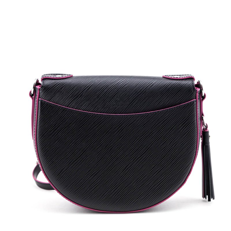 Louis Vuitton Black & Pink Rabbit Logo Scarf - Image 3