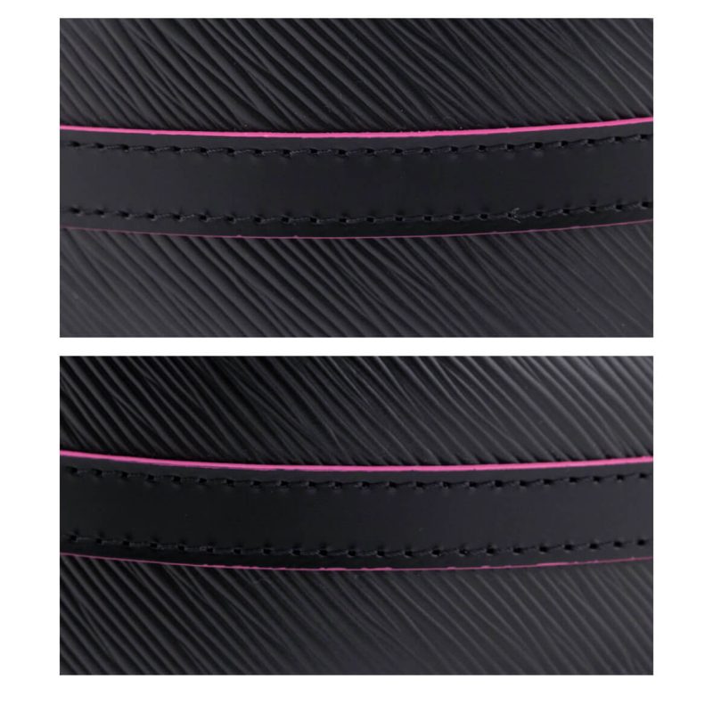 Louis Vuitton Black & Pink Rabbit Logo Scarf - Image 5