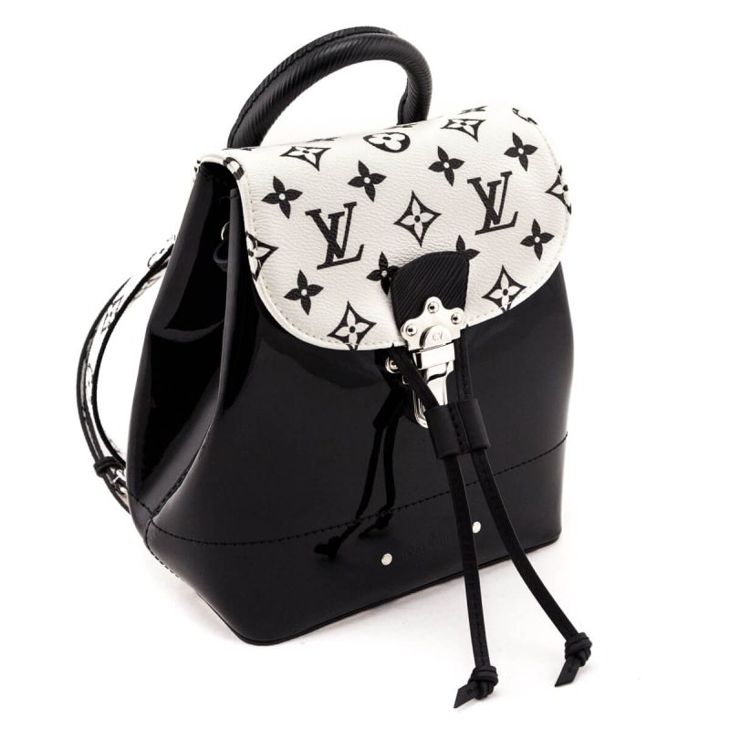 Louis Vuitton Black & White Nylon Jacquard Sporty Strap - Image 2