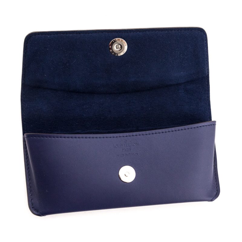 Louis Vuitton Blue Hamptons By The Pool Giant Monogram and Raffia OnTheGo GM - Image 4