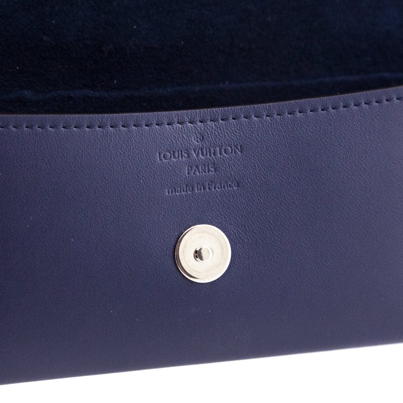 Louis Vuitton Blue Hamptons By The Pool Giant Monogram and Raffia OnTheGo GM - Image 5