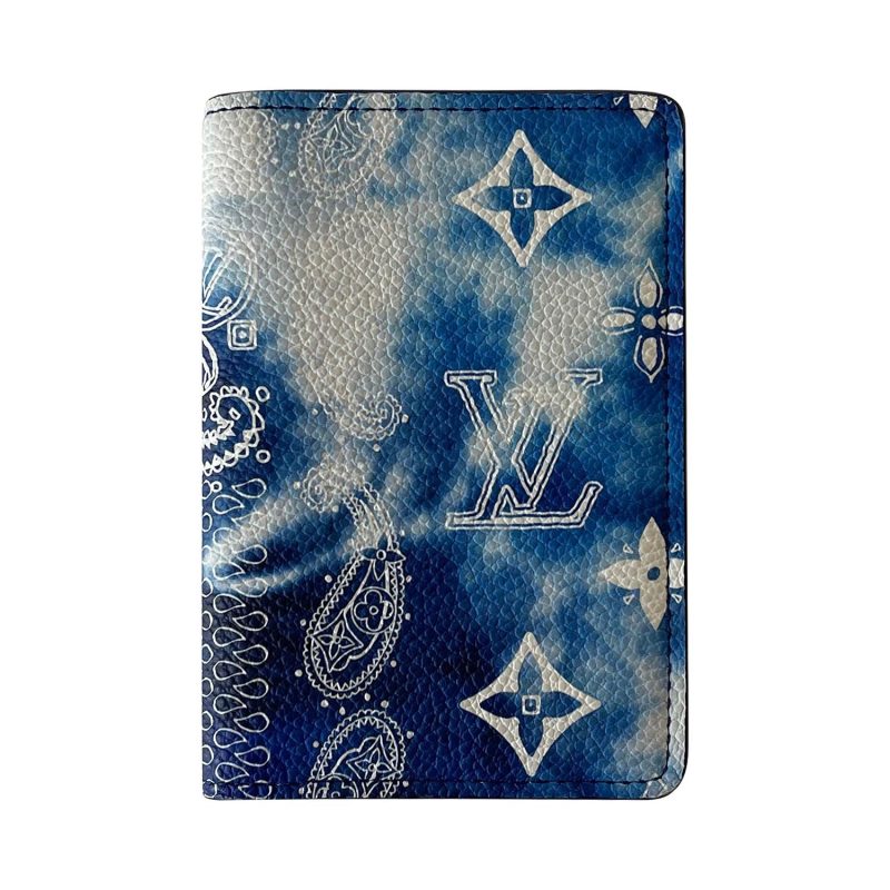 Louis Vuitton Blue Monogram Blue Pop Lock It Mules 37