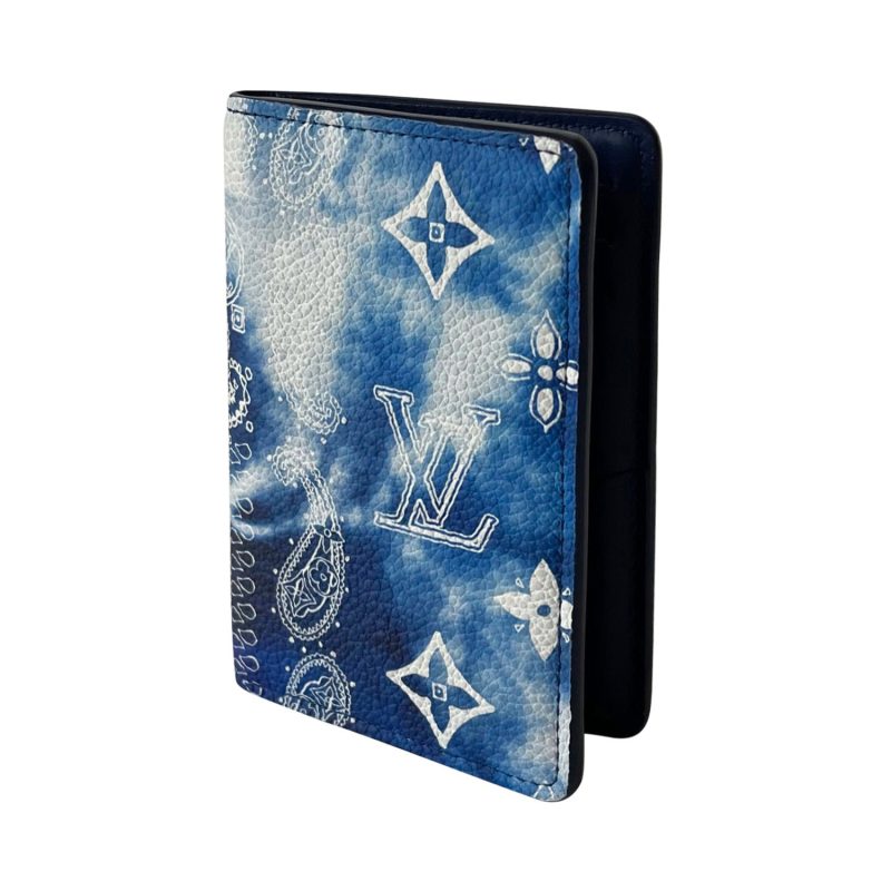Louis Vuitton Blue Monogram Blue Pop Lock It Mules 37 - Image 2