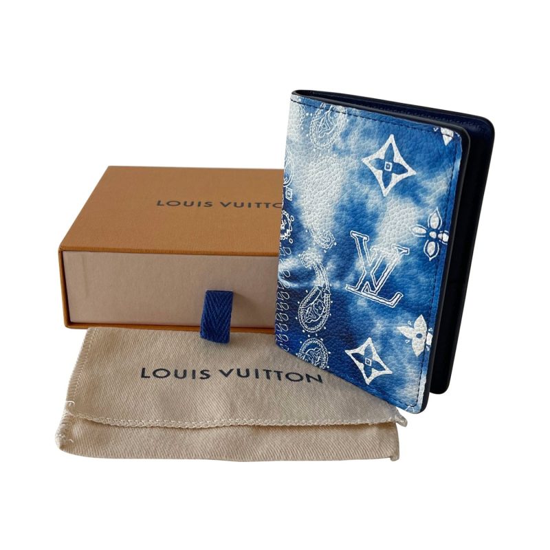 Louis Vuitton Blue Monogram Blue Pop Lock It Mules 37 - Image 8