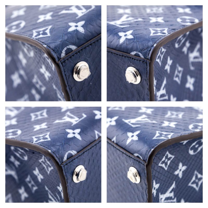 Louis Vuitton Blue Monte Carlo Moccasin 8.5 - Image 5