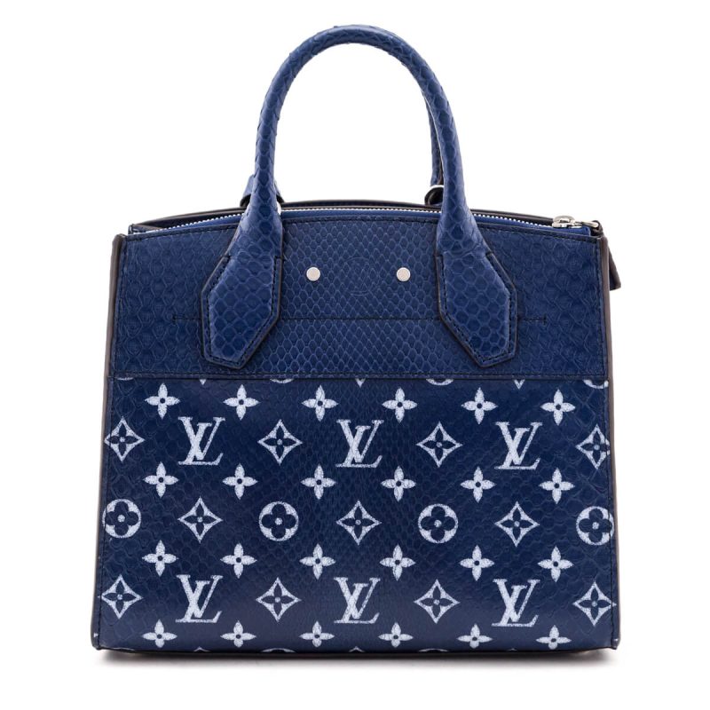 Louis Vuitton Blue Monte Carlo Moccasin 8.5 - Image 3