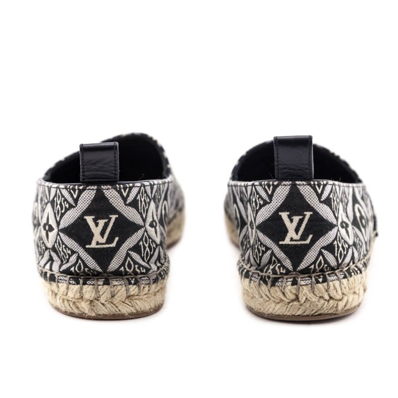 Louis Vuitton Blue Since 1854 Jumbo Flatform Mules Size 6 | EU 36 - Image 4