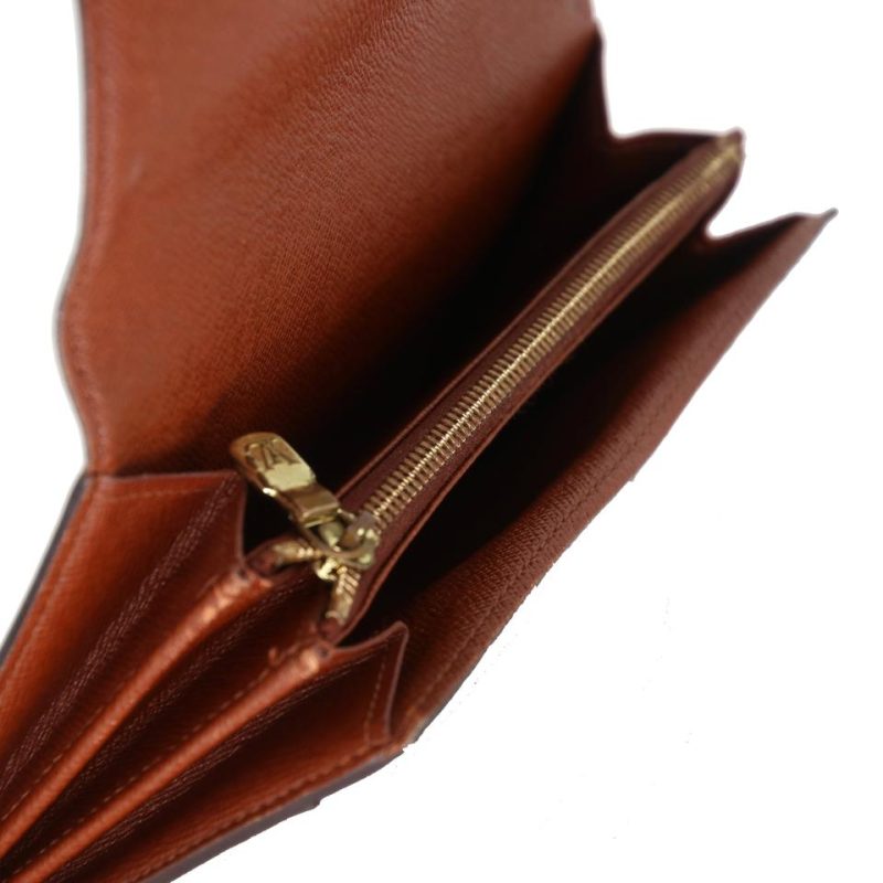 Louis Vuitton Monogram Coated Canvas Sarah Continental Wallet LV-1118P-0022 - Image 7