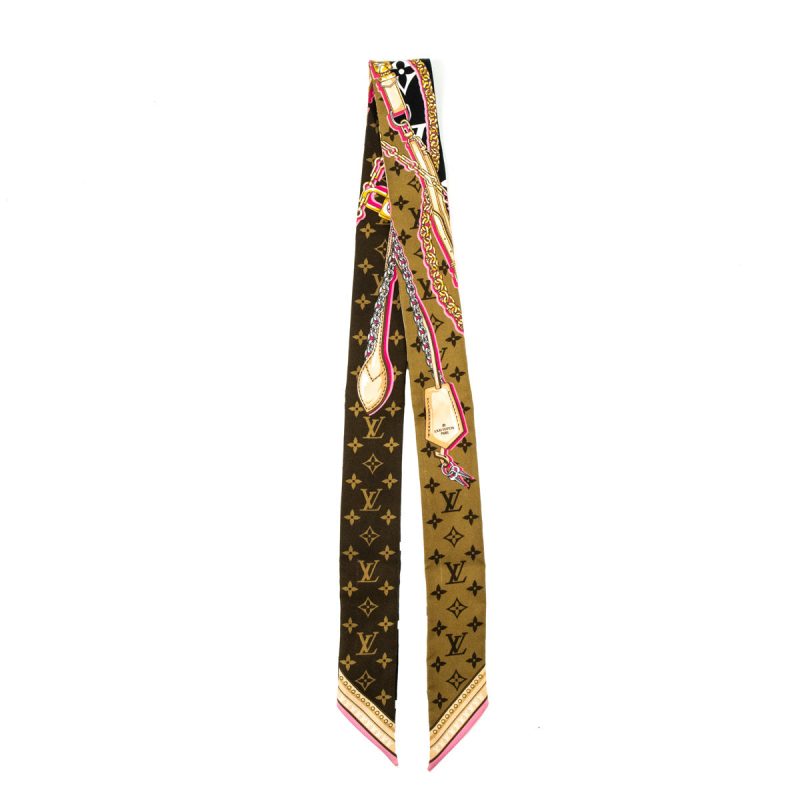 Louis Vuitton Brown & Pink Monogram Wallet