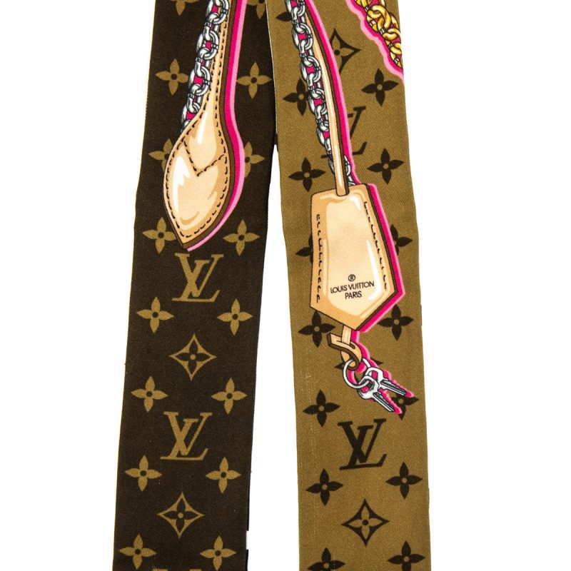 Louis Vuitton Brown & Pink Monogram Wallet - Image 5