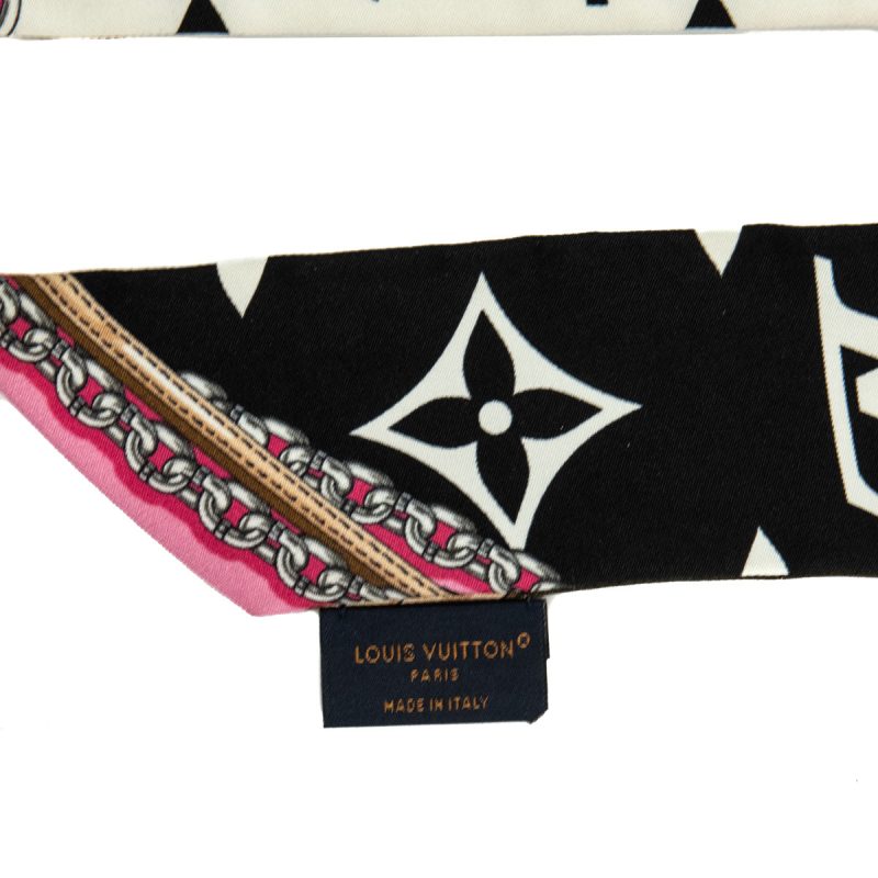 Louis Vuitton Brown & Pink Monogram Wallet - Image 7