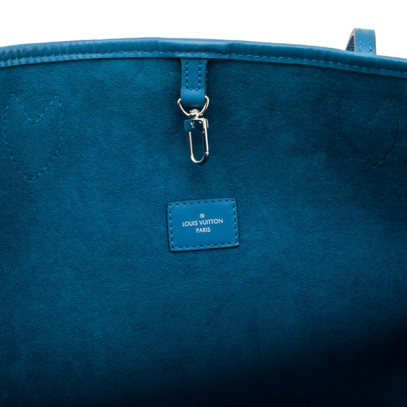 Louis Vuitton Cyan Epi Zippy Wallet - Image 11