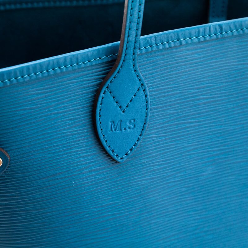 Louis Vuitton Cyan Epi Zippy Wallet - Image 8