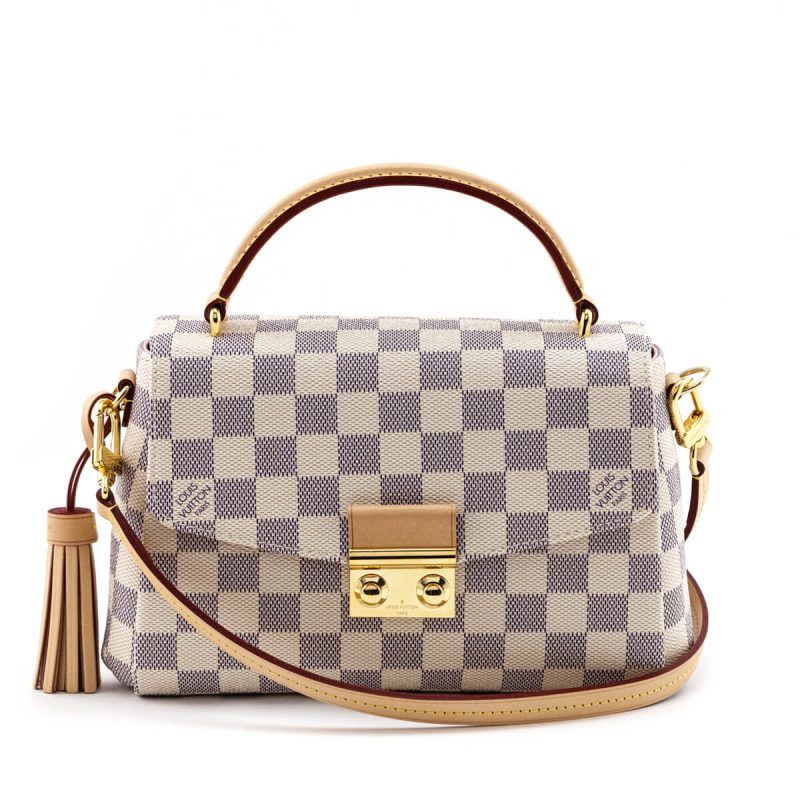 Louis Vuitton Damier Azur Croisette 2Way Bag Hand Bag N41581
