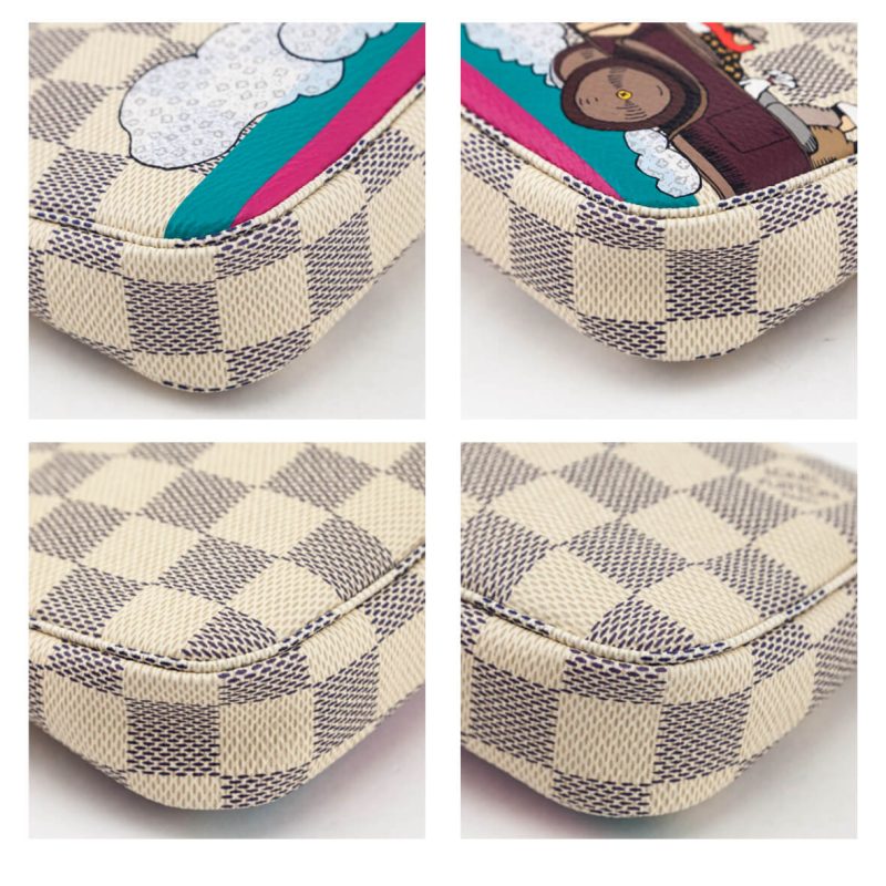 Louis Vuitton Damier Azur Insolite Wallet w/"IMW" Initial - Image 5